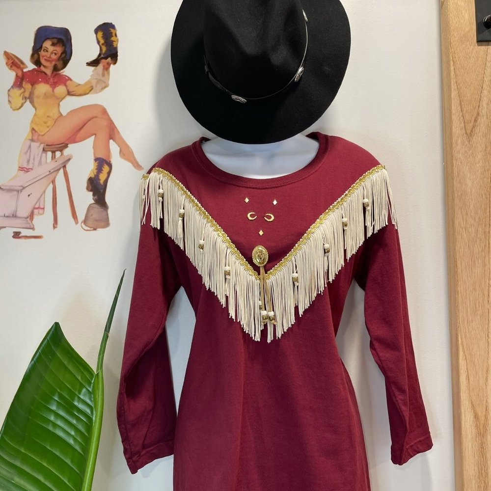 Fringe Western Top